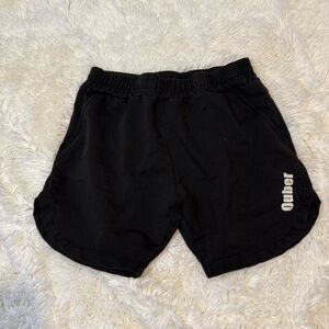Ouber men’s Black casual Shorts small 4” inseam no liner